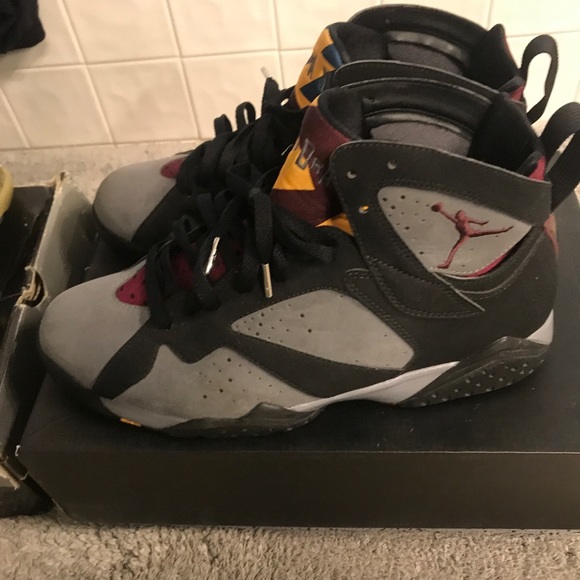 2011 Air Jordan Retro 7s “ Bordeaux “ Size 12 . - Picture 3 of 7